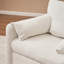 Canapé simple pivotant moderne, canapé rembourré en chenille confortable avec éponge haute résilience et pieds robustes pour le salon, la chambre à coucher et le bureau
