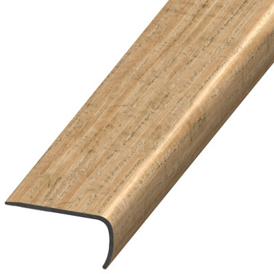 Plastic 2 in. W x 94 in. L Stair Nose in
