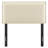 Bentleyville Upholstered Linen Blend Twin Size Headboard In Linen-404872095-404872088
