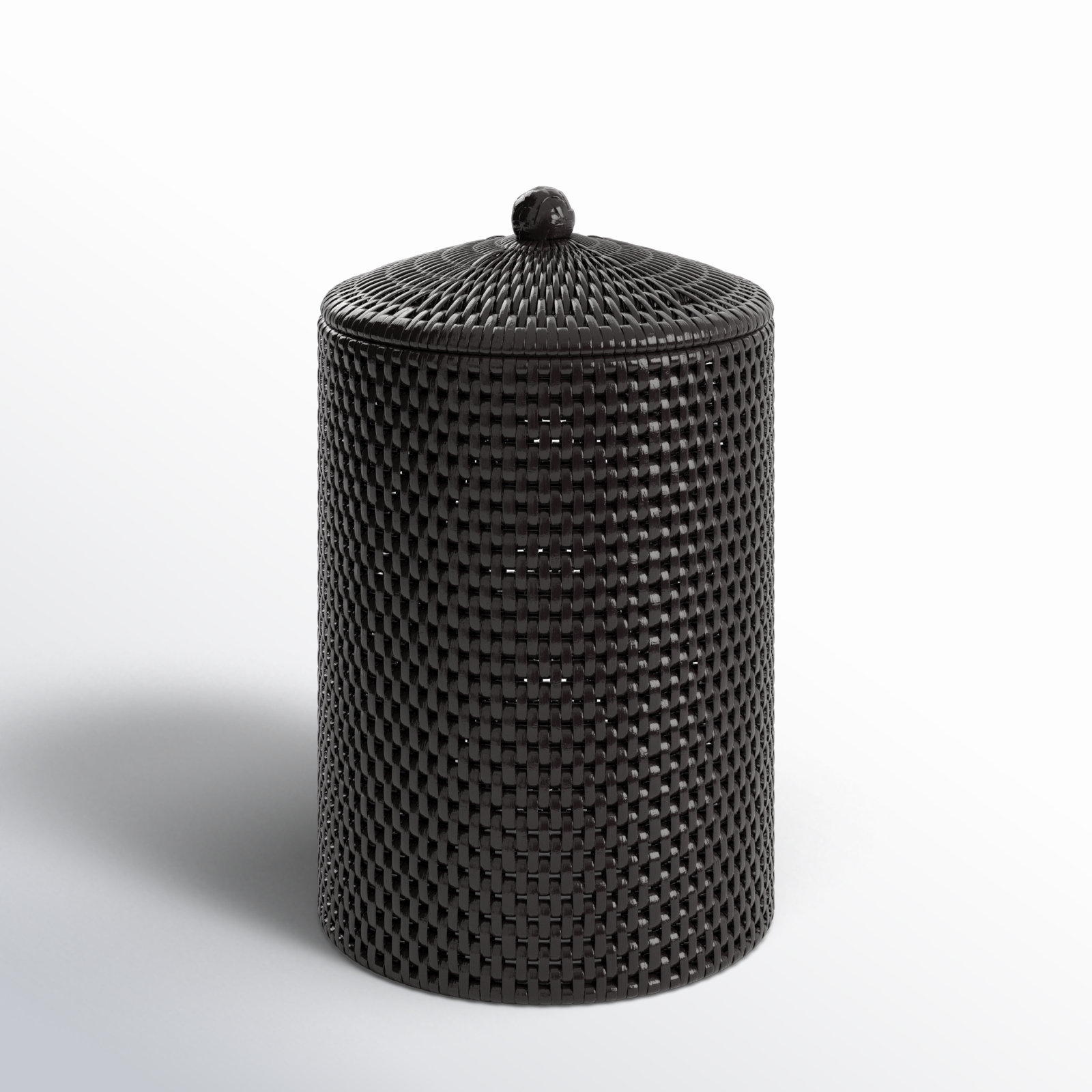 Rael Freestanding Toilet Paper Holder, Tudor Black