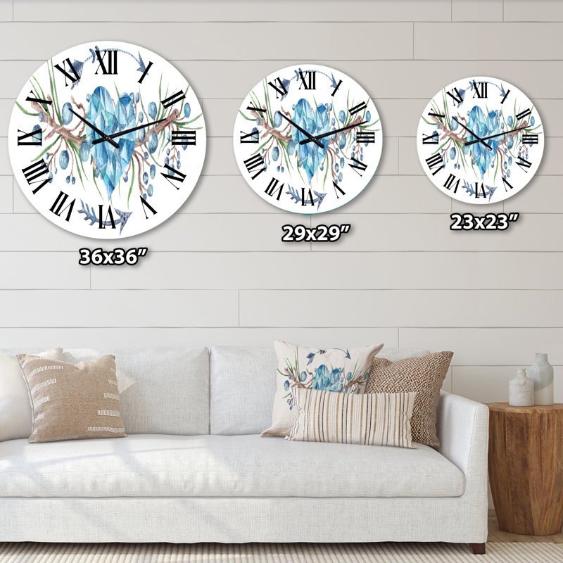 Horloge murale traditionnelle Fresh Forest, Grand