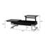 Table basse avec plateau relevable, ultrabrillant et chrome-522632102