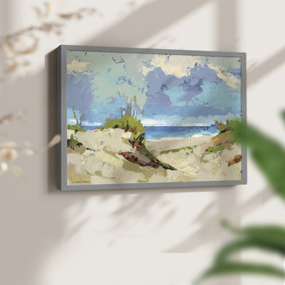 Dunes II -Framed Print - Restickable