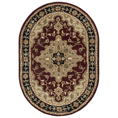 Balthrop Hand Tufted Wool Oriental Rug