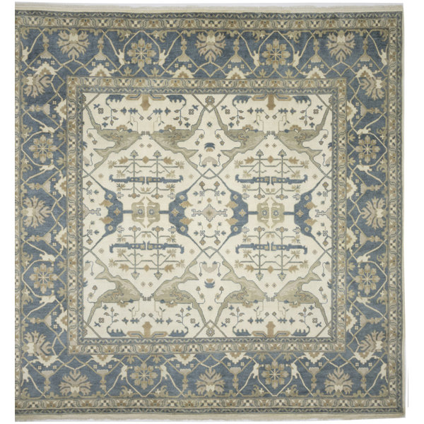 Darby Home Co Rare Oversized Oriental Square Rug 14X14 Traditional ...