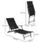 154cm Long Chaise Lounge Set with Cushions-581936357