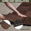 30cm L x 30cm W Solid Wood Interlocking Deck Deck Tile Kit-1773244038