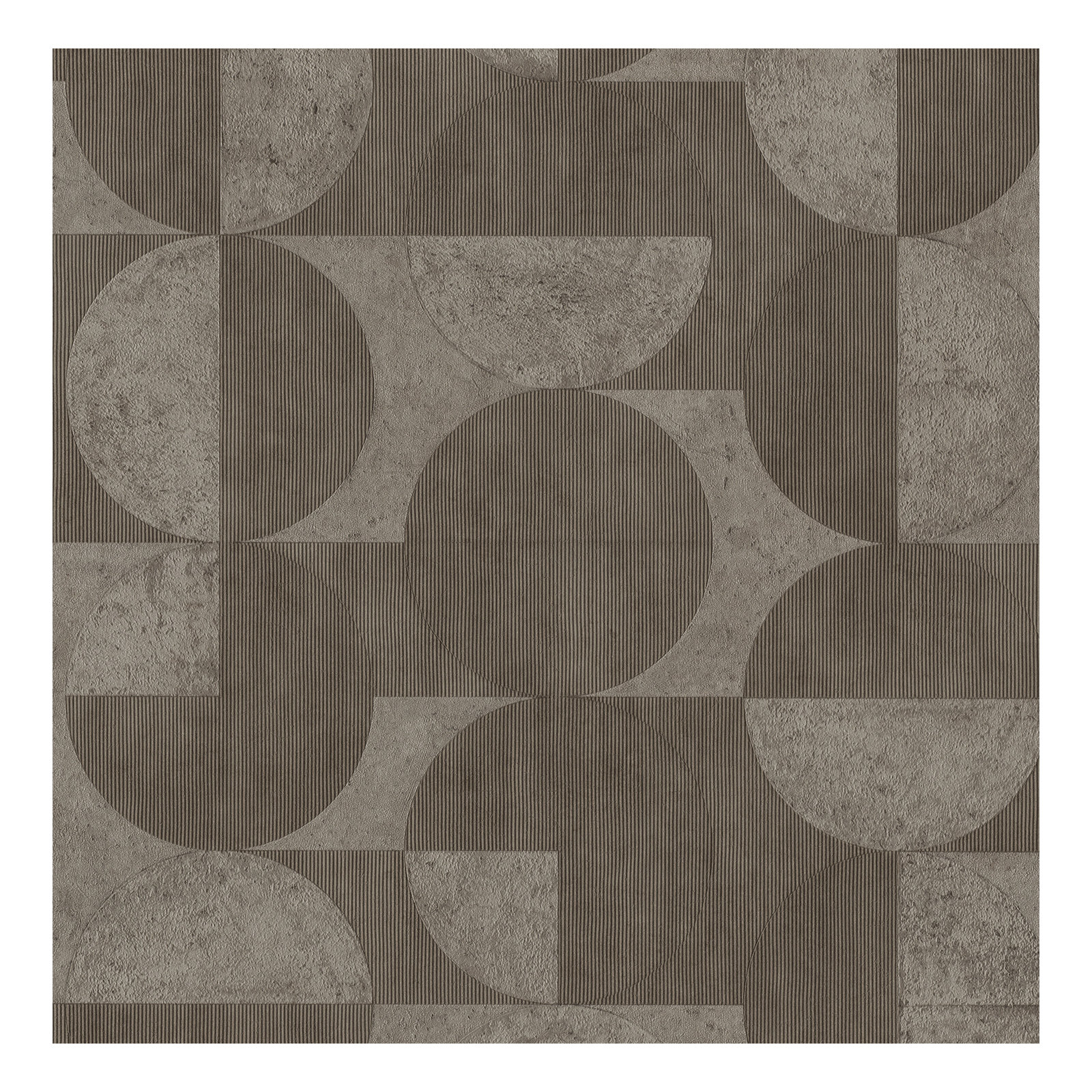 Mid-Century Geometric Wallpaper