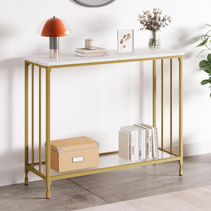 Entry Table, 33.5”L x 11.8”W x 31.9”H