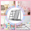 Johnson Metal Book Display, Bookshelf And Toy Storage Organizer - 4 Tier Book Shelf-1249504145