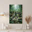 Art mural sur toile bronze avec bols et pierres dans la jungle urbaine-132733649