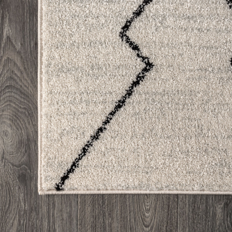 Tapis tissé à la machine Bradsher, Rectangle 3 pi x 5 pi