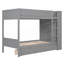 Twin Over Twin Bunk Bed With 2 Drawers And Multi-Layer Cabinet, Bedframe-973891502