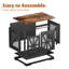 Mobilier de ferme pour ferme avec porte de grange coulissante et entrée latérale pour chiens de taille moyenne-1779884975-1790679532