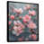 Toile avec cadre flottant noir