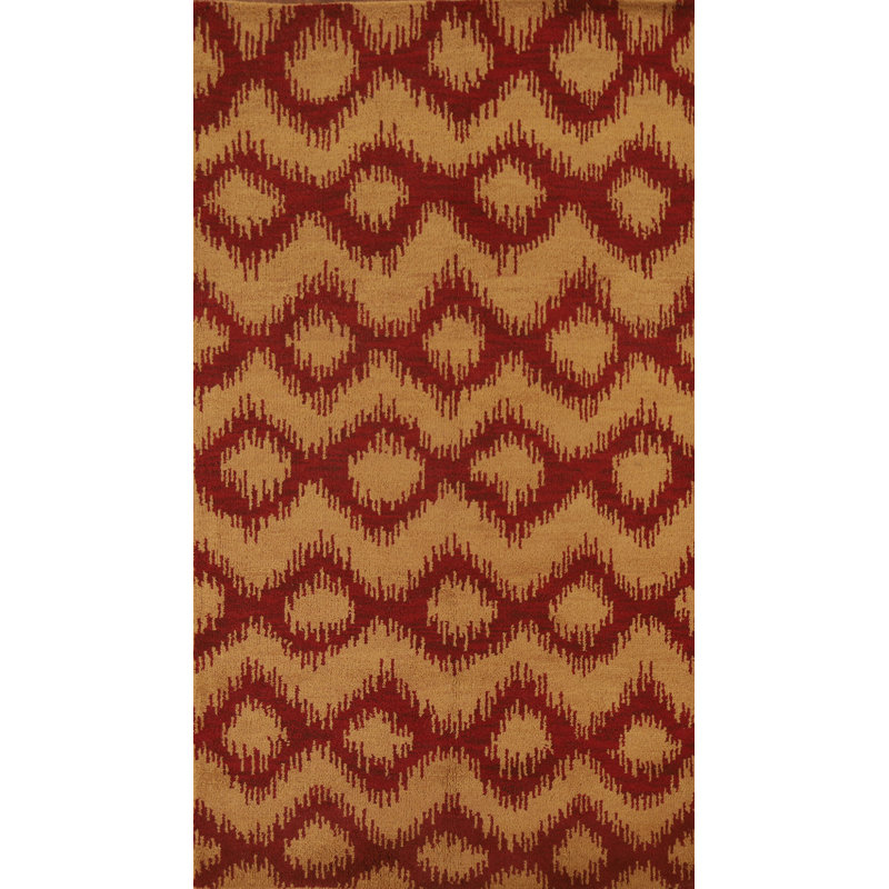 Handmade Wool Gabbeh Oriental Area Rug 5x8