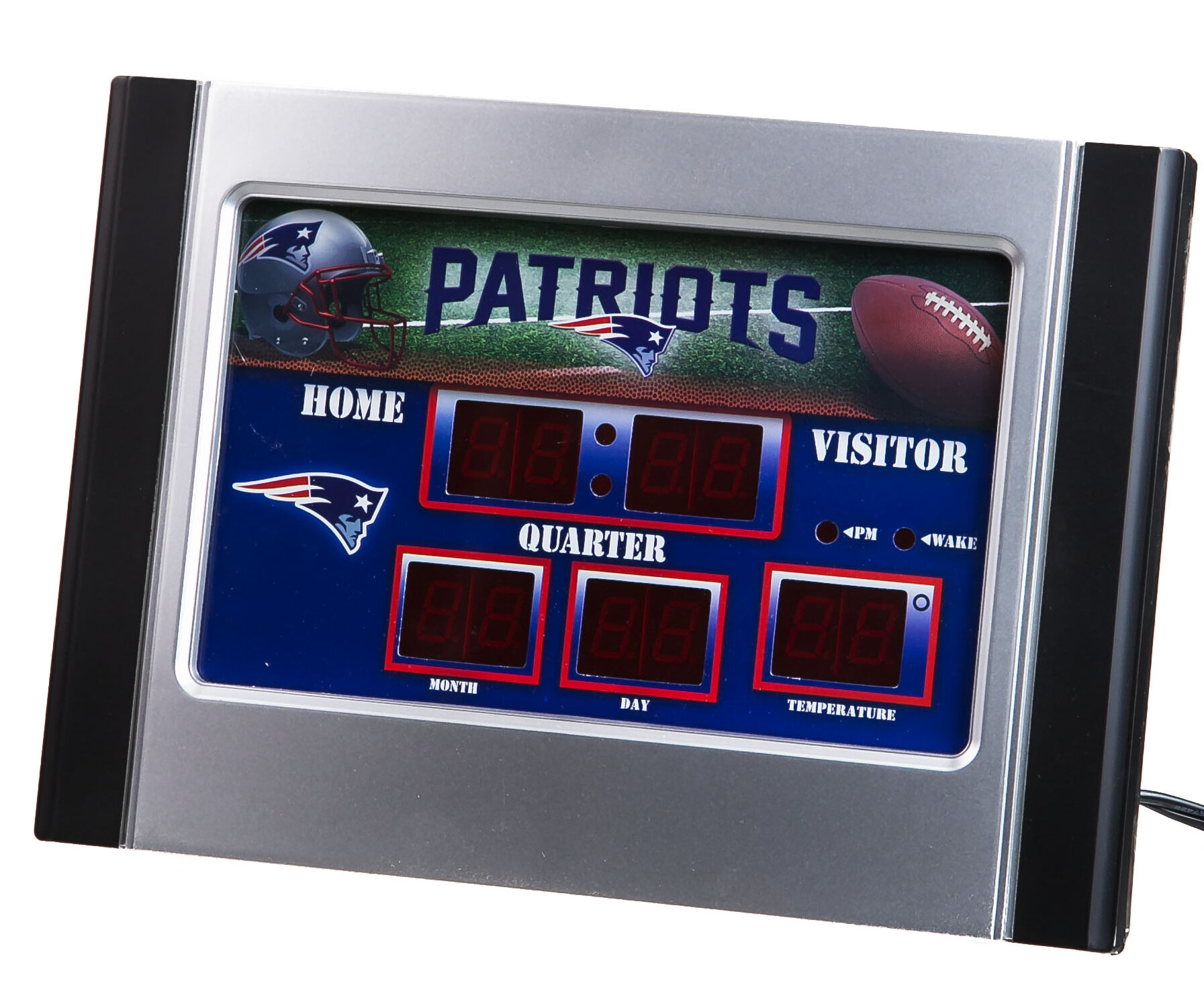 Buffalo Bill's NFL Scoreboard Clock Thermometer for Sale in