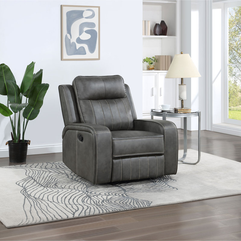 Fauteuil inclinable gris