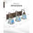3-Light Blue Mosaic Glass Artical Vanity Light-1730296519-1730296518