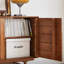 Buffet en bois massif 70,87 po