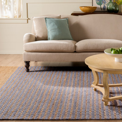 Martha Stewart 9529 jute touffeté à la main à 40%; 40% laine; Tapis géométrique 20% coton