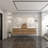 Moreno Bailey Wall Mounted Wall Mounted 2 Double Combined Vanity Unit Bathroom Vanity With Acrylic Top