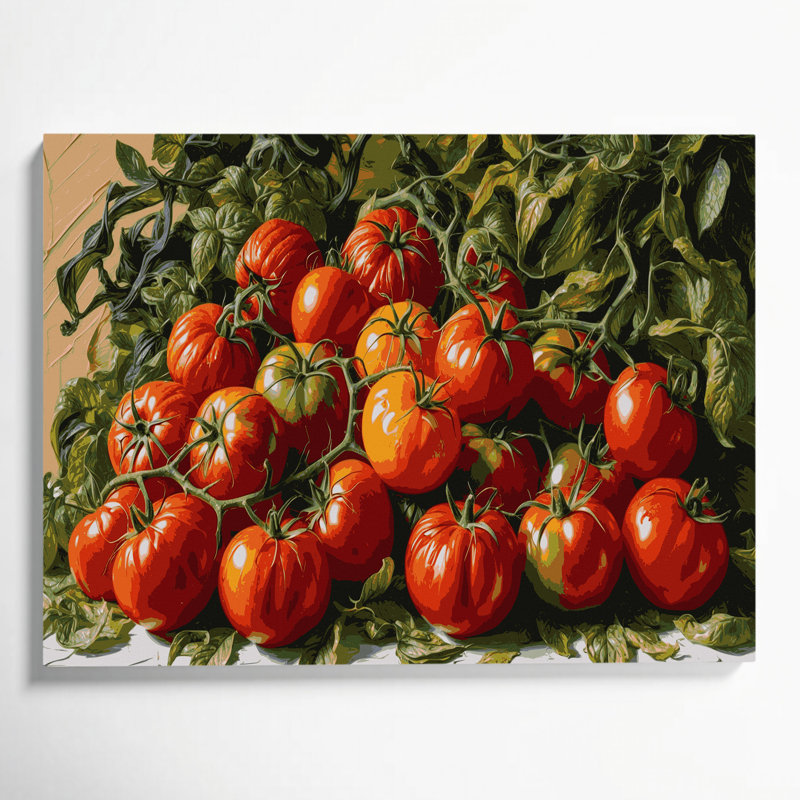 Art mural sur toile brun