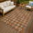 Machine Washable Indoor/Outdoor Chantille ACN2624 Diamond Rug-1981521181-1981521180