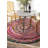 Handmade Braided Bohemian Cotton Multicolor Area Rug-2054787269