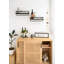 Dory 2 Bottle Wall Mounted Wine Bottle & Glass Rack-1440749526