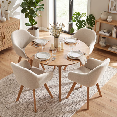 Upholstered Dining Chair, 49cm Seating Height 