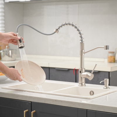 FLG Pull Down Touchless Kitchen Faucet