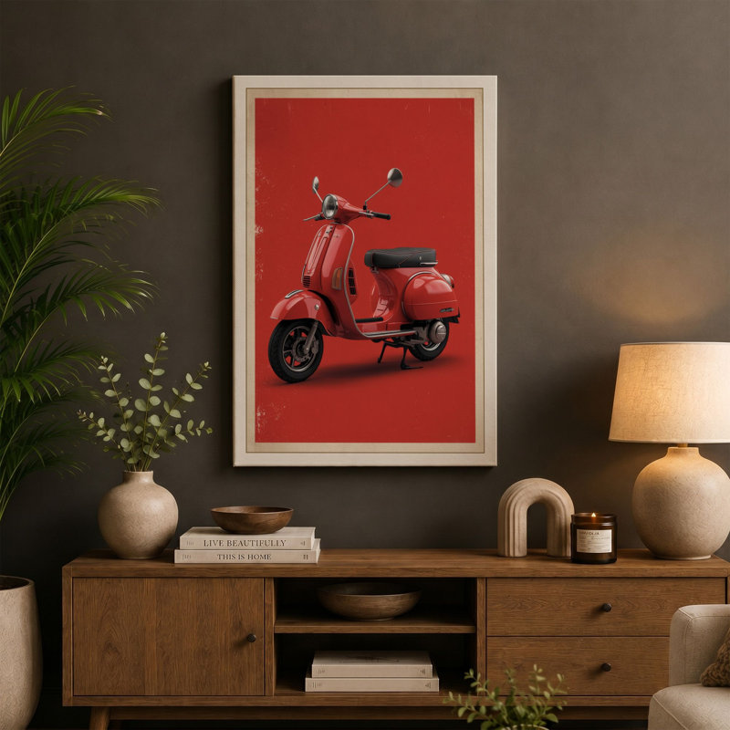 Print, Terracotta Border, 30x20 - 76.2 x 50.8 cm