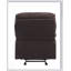 Fauteuil inclinable électrique en microfibre Arcadia