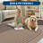 Modern Arch Striped Easy Jute Rug - Indoor Outdoor, Non-Slip, Washable, Mark Resistant, Non-Shedding Carpet for Bedroom, Living Room-440365151-440365152