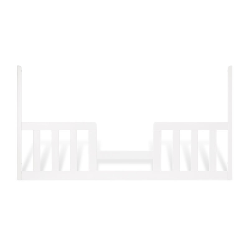 Child Craft Toddler Guard Bed Rail for Delaney, Penelope, and Sheldon, Matte White