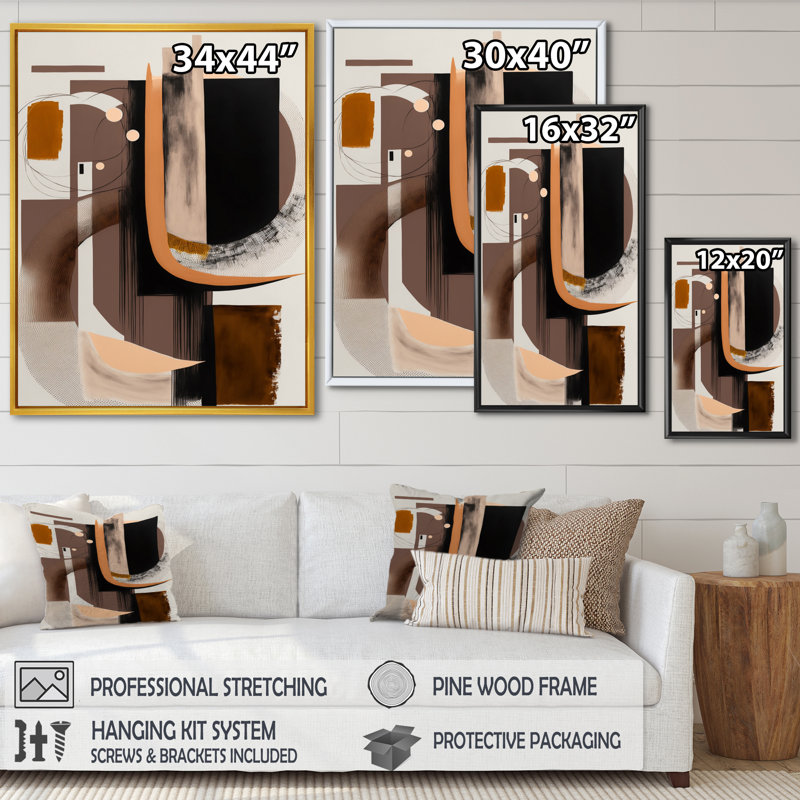 «Modern - Floater Frame», impression sur toile