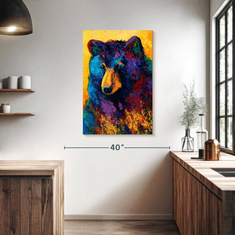 Brampt Bear Pause, 39" H x 26" W