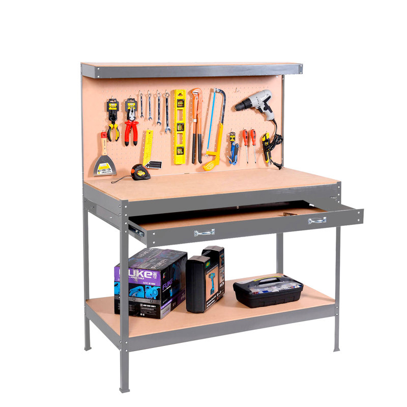 59cm W Manufactured Wood Top Workbench