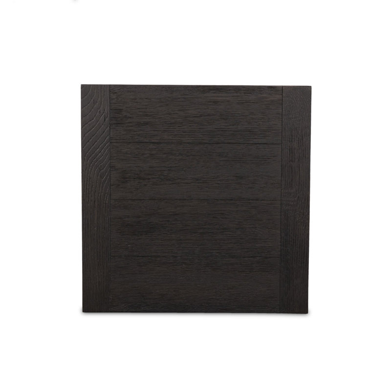 Warby Solid Wood End Table, Black