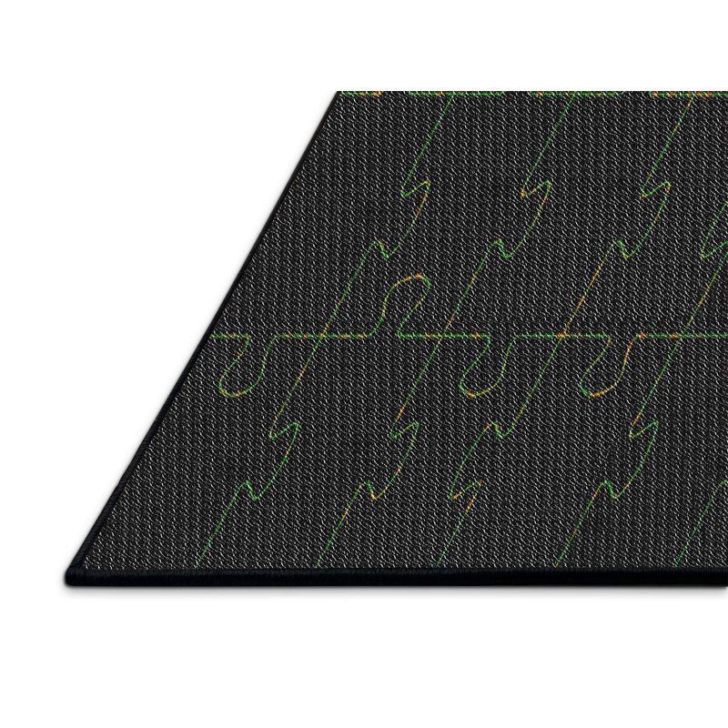 Peavy Abstract Indoor Rug, Rectangle 8' x 12'