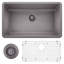 Precis 32" L x 19" W Undermount Kitchen Sink with Accessories-687458451