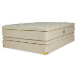 Classic 15.5'' Extra Plush Pillow Top Innerspring Mattress and Box Spring Set