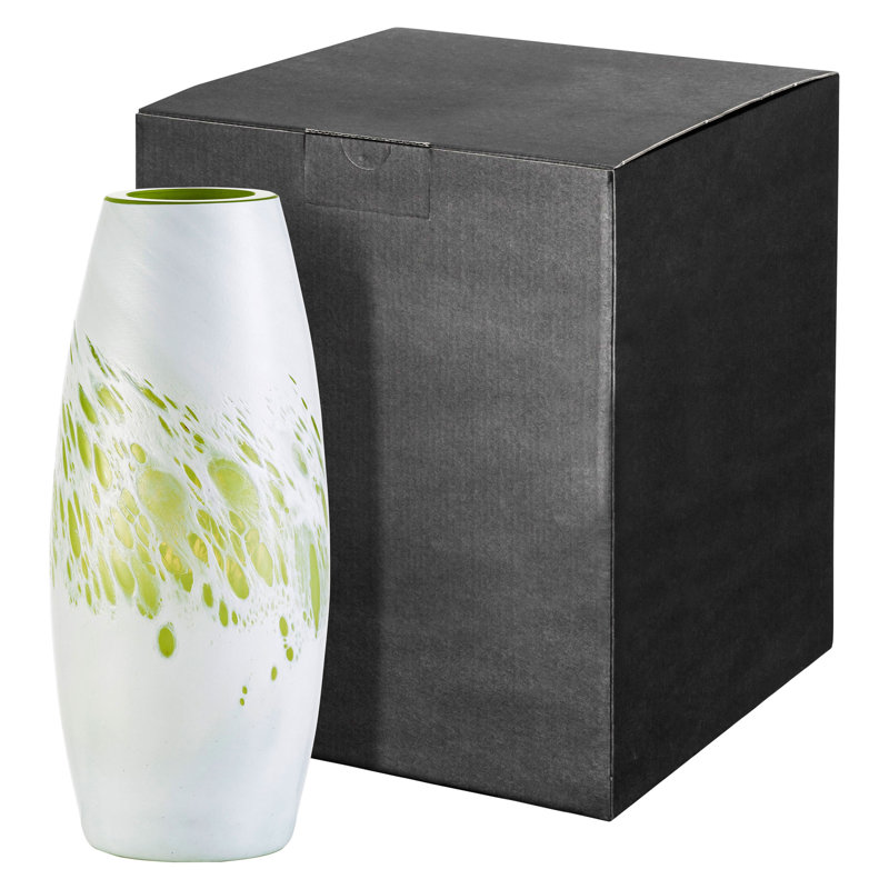 Gaven Glass Table Vase, Green
