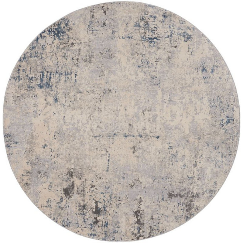 Grey Rug, 10Mm Thickness Stain Resistant Rug, Luxurious Modern Abstract Rug For Dining Room, Rectangle 120 x 180 cm