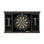 Barrington Palmer Pub Style Dartboard Cabinet, LED Display, Official Size 18” Bristle Board & Steel Tip Darts