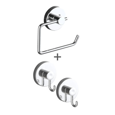 Vacuum-Loc Milazzo Wall Mounted Toilet Paper Holder