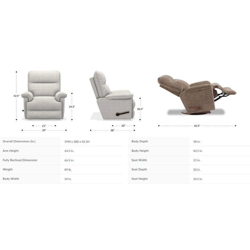 Jay Manual Wall Recliner