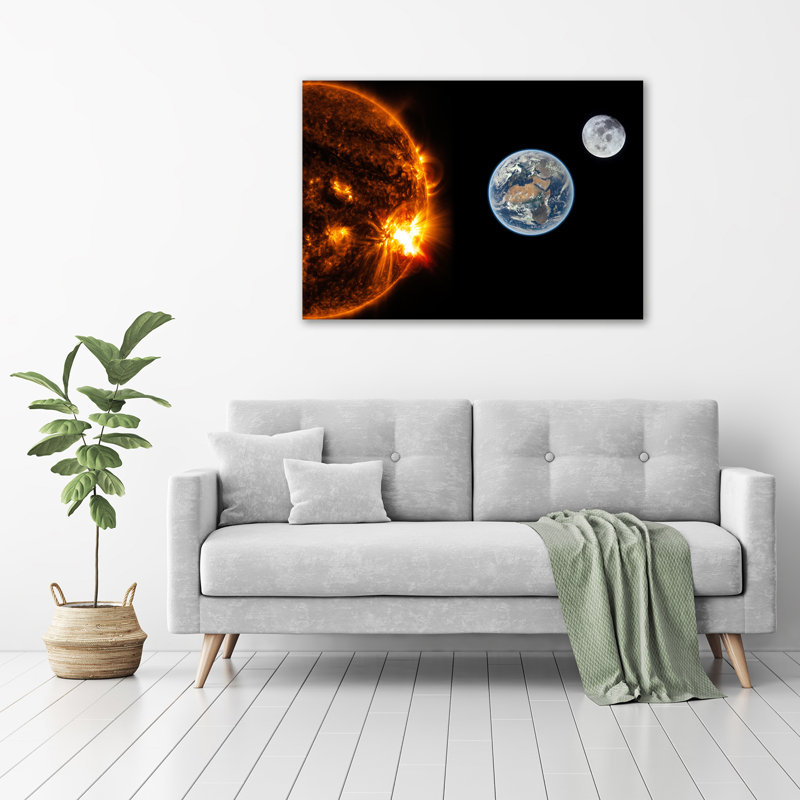 Solar System - Wrapped Canvas Print