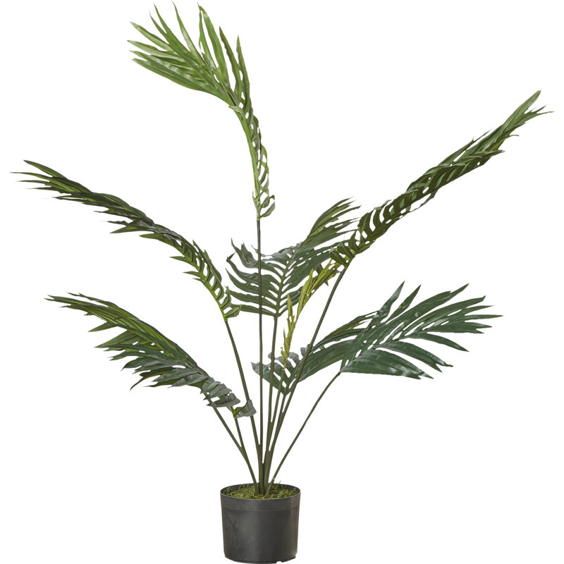 Palmier artificiel Callum en pot, H 48 po
